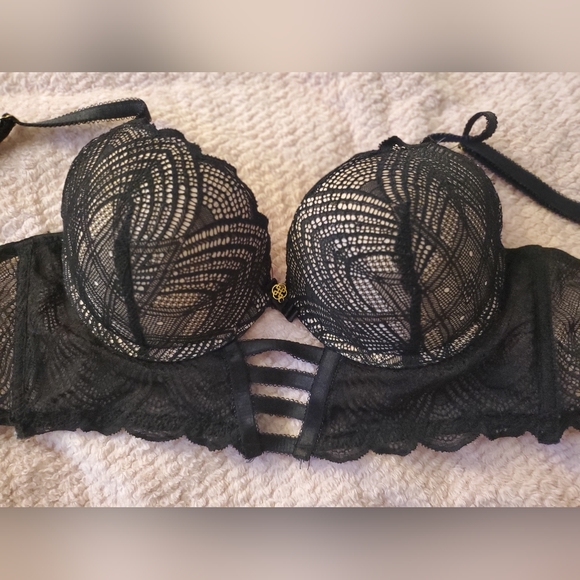 Daisy Fuentes 34b lace corset bra - Picture 8 of 9